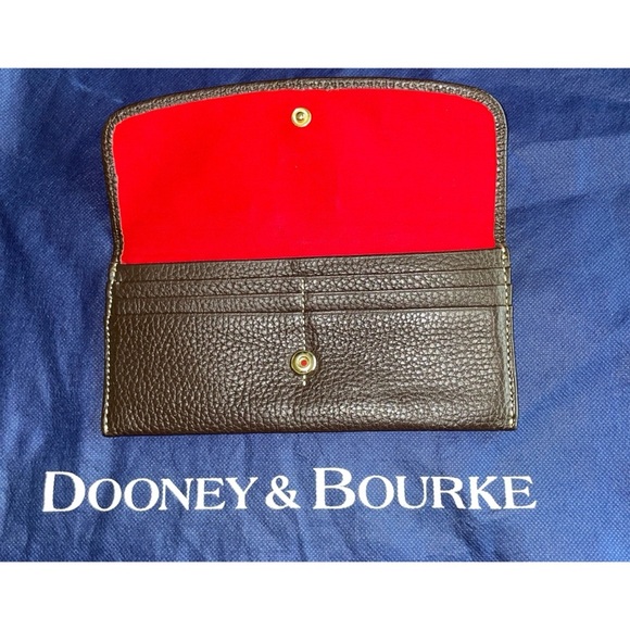 Dooney & Bourke Chocolate Brown Large & Matching Wallet - Picture 11 of 15